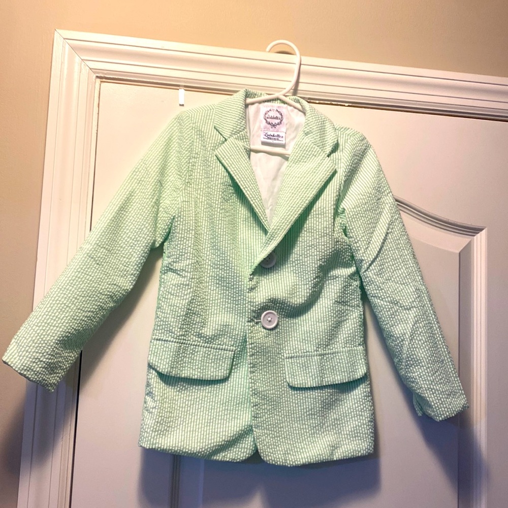 Boutique toddler boy dress coat